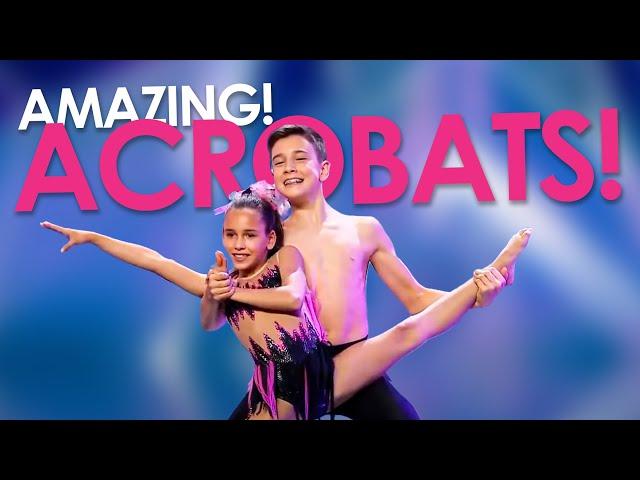 10 AMAZING ACROBATS Auditions On Got Talent 2021!