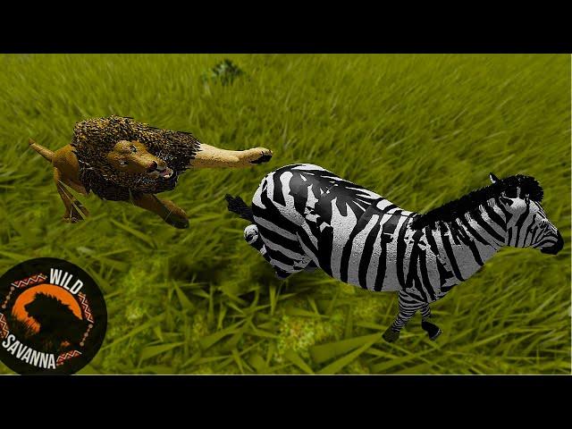 I Became a AGRESSIVE ZEBRA | Wild Savanna