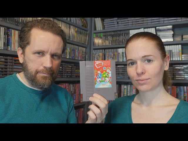 Awkward Couple Plays Bubble Bobble (NES)