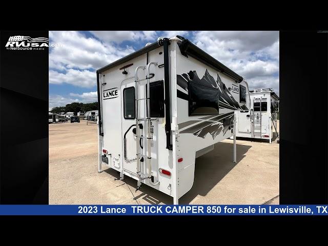 Spectacular 2023 Lance  Truck Camper RV For Sale in Lewisville, TX | RVUSA.com