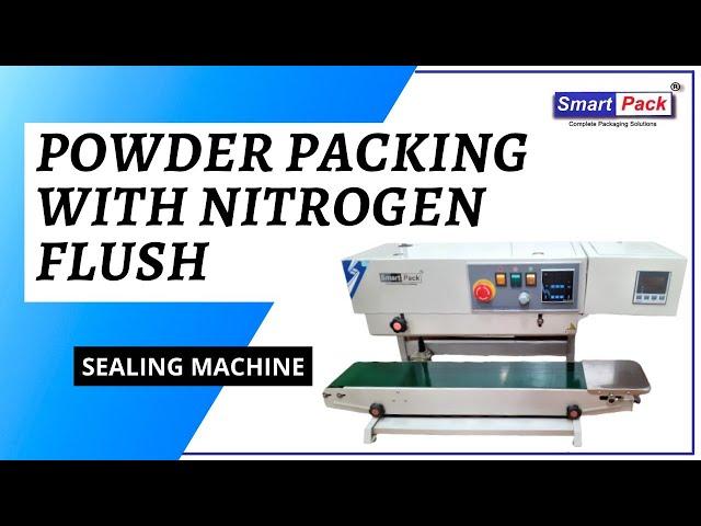 Powder Packing Machine with nitrogen flush CONTACT- +91 9109108483