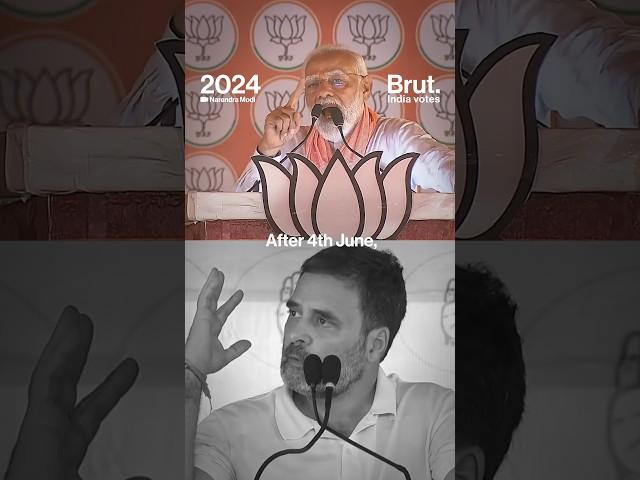 It's PM Modi vs. Rahul Gandhi on who will win the 2024 Lok Sabha polls.