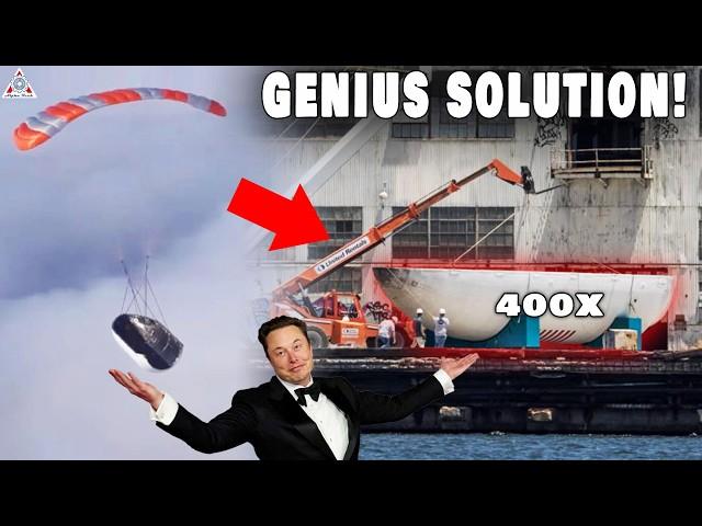 Musk's SpaceX Genius NEW Solution For Falcon Heavy Recovery Humiliated NASA!