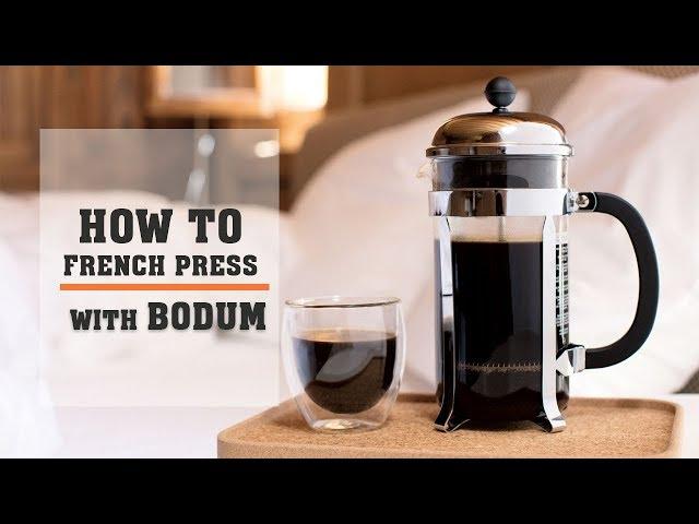 How to Brew Coffee Using a Bodum French Press, Instructions