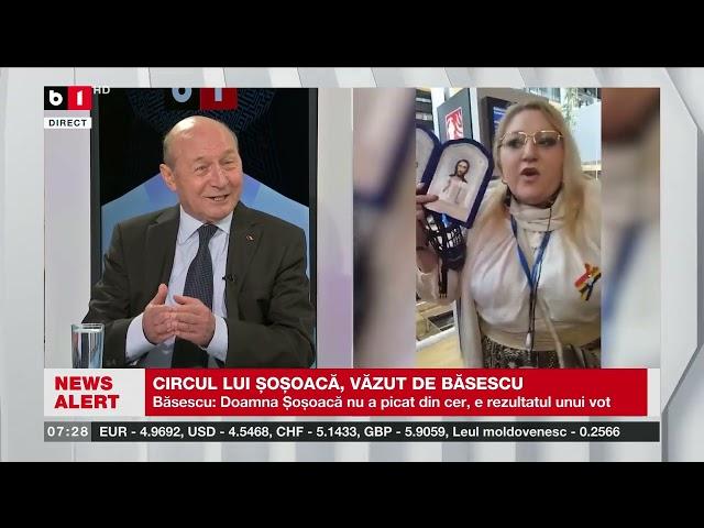 CIRCUL LUI ȘOȘOACĂ, VĂZUT DE BĂSESCU_Știri B1TV_20 iulie 2024