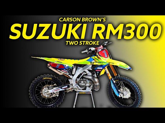 Carson Brown's Suzuki RM300: Unleashing the Beast!