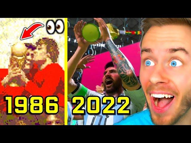 SO entwickelte sich die FUßBALL WM in FIFA! ️ (FIFA WM Evolution!)