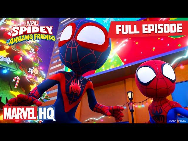 Halted Holiday / Merry Spidey Christmas  | Full Episode | Spidey and His Amazing Friends