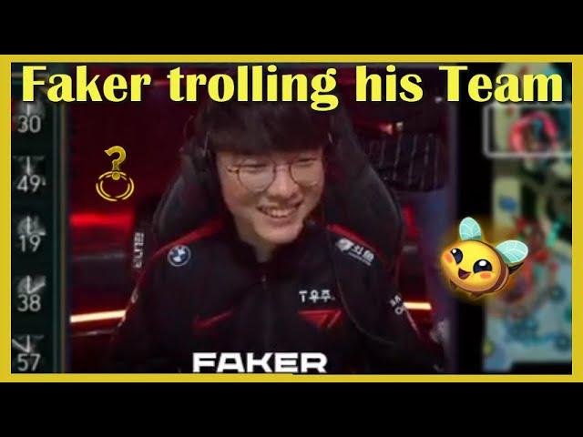 Faker BMs Oner after he stole his Penta