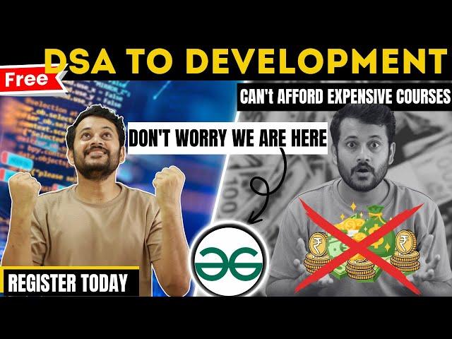 DSA To Development Life Changing Opportunity | Genie Ashwani