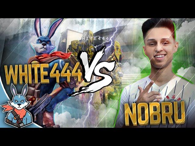  فري فاير : أول لاعب عربي يتحدي الاعب البرازيلي نوبرو لن تصدق النتيجة | WHITE444 VS NOBRU