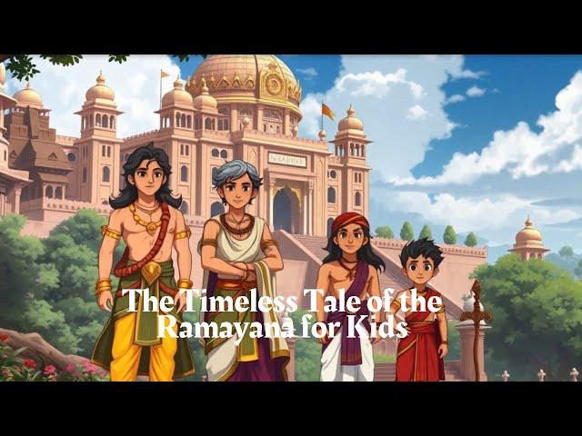 The Ramayana Story for Kids: Adventure, Courage, and Lessons