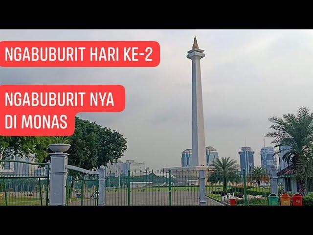 Suasana Ngabuburit Di Monas Jakarta, Ramadhan 2019 - OumEdy JWL