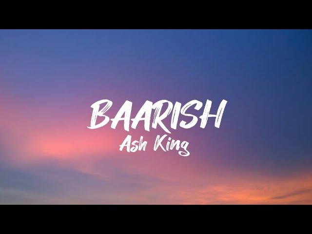 Baarish (lyric) | Half Girlfriend | Arjun Kapoor & Shraddha Kapoor| Ash King , Sashaa | Tanishk