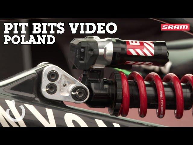 ELECTRONIC SUSPENSION OVERLOAD - Poland World Cup DH Bielsko-Biala PIT BITS