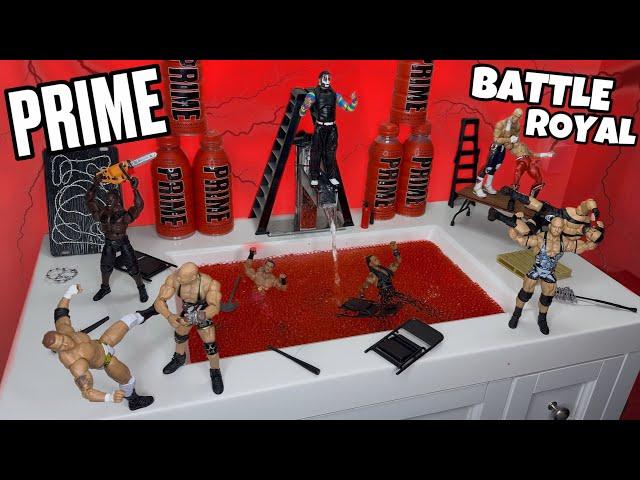 10 Man PRIME Battle Royal WWE Action Figure Match 2!