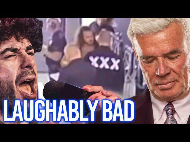 ERIC BISCHOFF *live reaction* to CM PUNK v JACK PERRY AEW FOOTAGE