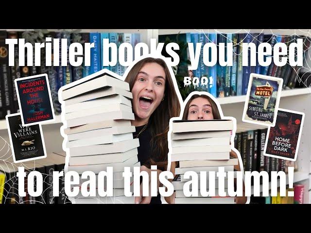 The BEST autumn books  for spooky season | booktube