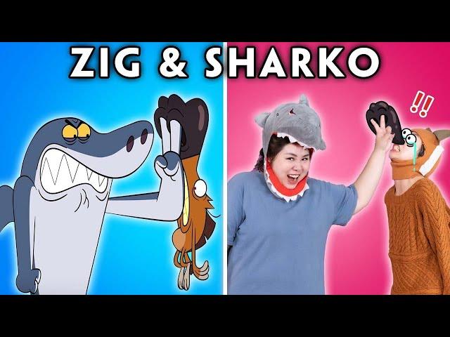 Zig Becomes Powerful Wizard - Parody The Story Of Zig & Sharko | Woa Parody