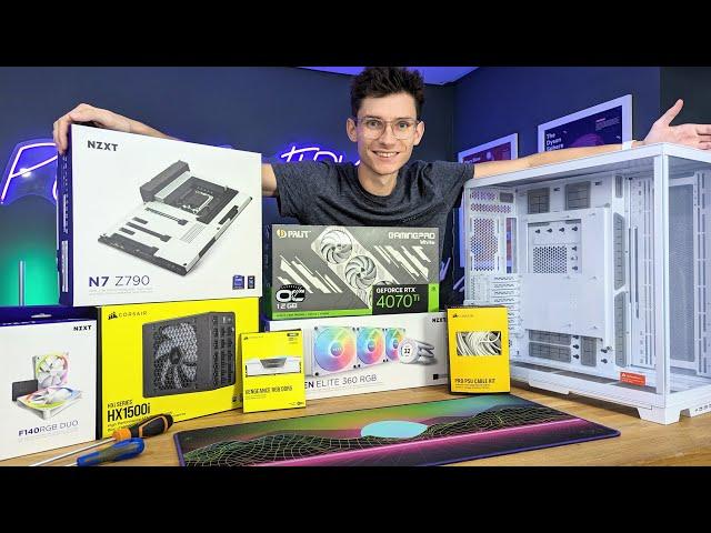 The BIGGEST Gaming PC Build 2023! - LIVE!   O11 Dynamic Evo XL, i7 13700K, RTX 4070 Ti