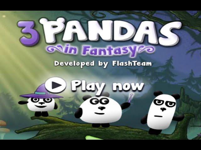 3 Pandas in Fantasy Full Gameplay Walkthrough