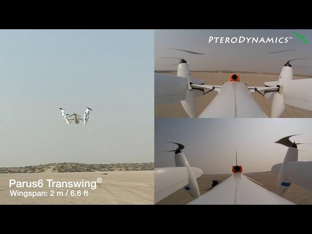 Narrated overview of PteroDynamics' Transwing® aircraft design (transcript below)