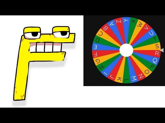 Making Alphabet Lore Letters But It’s By the Wheel