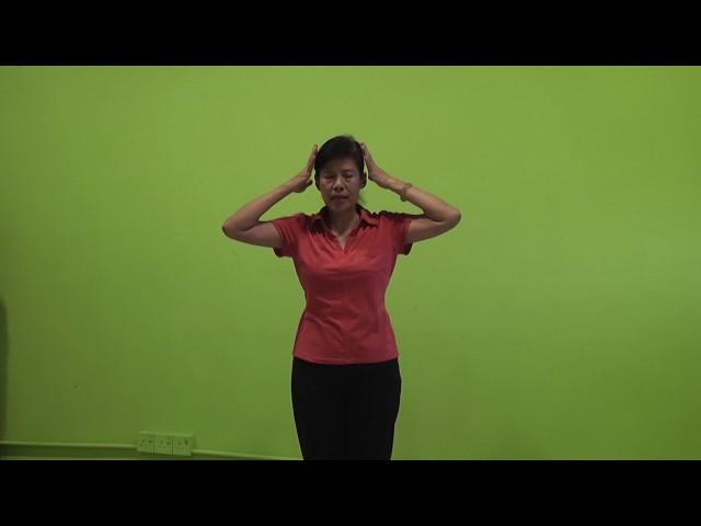 gina lim zhineng qigong, Part 3 of Lift Qi Up, Pour Qi Down.