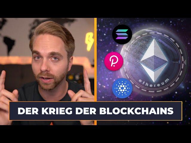 Cardano, Solana, Polkadot vs. Ethereum - Der KAMPF der Blockchains