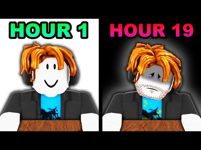 I Spent 24 HOURS Straight in Roblox