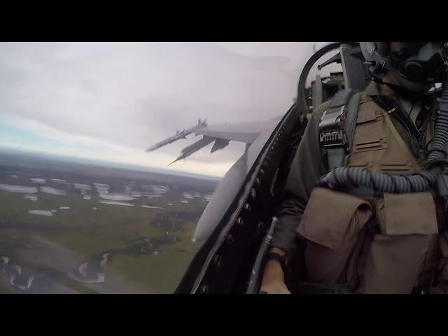 F-16 Strafe Pass