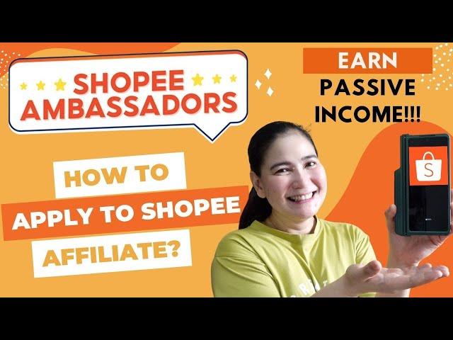 SHOPEE AFFILIATE PROGRAM 2023: How to Join Step by Step (Affiliate Marketing Philippines)