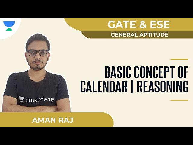 Basic Concept of Calendar | Reasoning | Aman Raj Unacademy Ascend