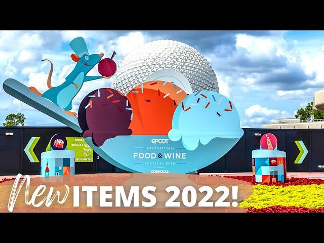 Must Try *NEW FOOD* For Epcot Food and Wine Festival 2022!