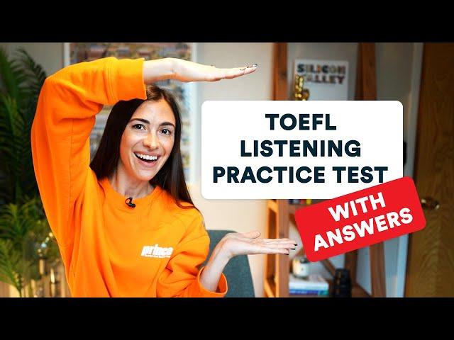 Score 30 out of 30 on TOEFL Listening: Practice Test with Answers