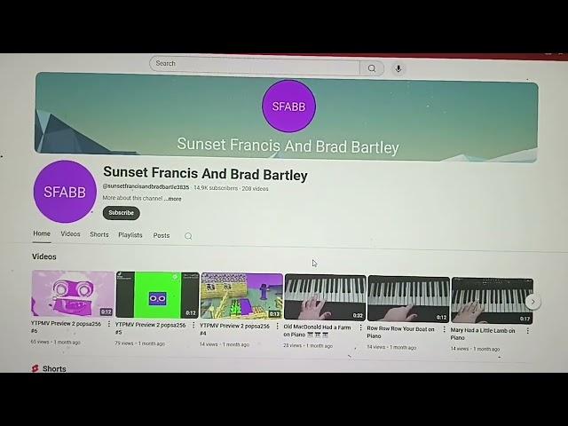 Message to Sunset Francis And Brad Bartley