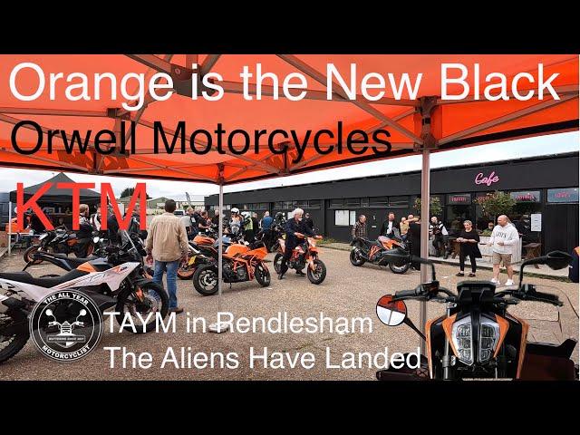 Taste of KTM at Harvey & Co Cafe - Orwell Motorcycles