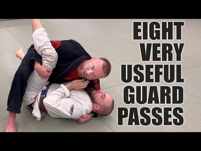 Eight Useful Guard Passes | Jiu-Jitsu Fundamentals