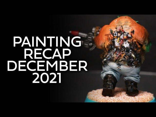 Simon Clark painting recap October-December