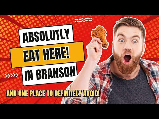 WHERE TO EAT? Branson MO - 10 Must-Try Local Restaurants