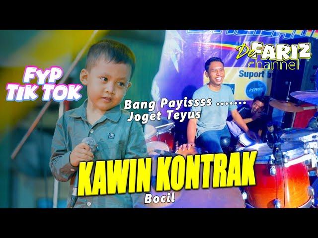 SEMUA PASTI HERAN LIHAT ANAK KECIL NYANYI // KAWIN KONTRAK // DI IRINGI FARIS KENDANG