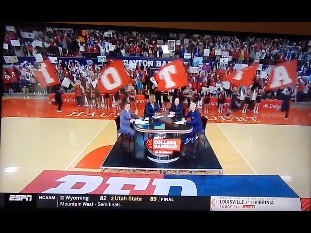 ESPN College GameDay at the University of Dayton