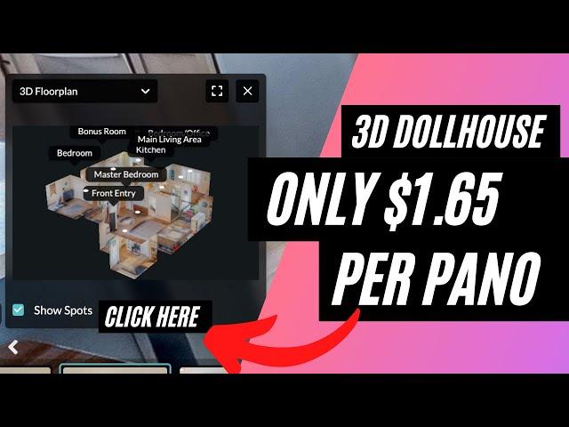 3D Dollhouse Software CloudPano: What Does It Cost To Create a 3D Dollhouse Virtual Tour?