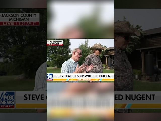 Steve Doocy at the Michigan Camp!