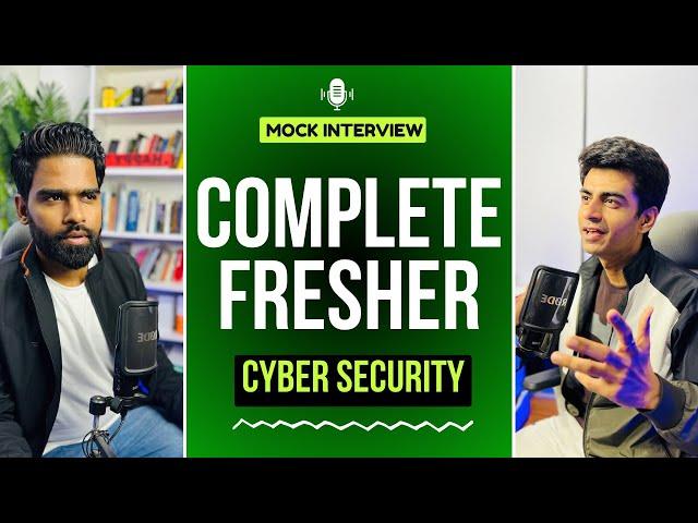 Top 30 Cybersecurity Interview Questions [For Freshers]