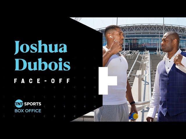  Anthony Joshua and Daniel Dubois FIRST FACE OFF ahead of IBF world title showdown at Wembley 