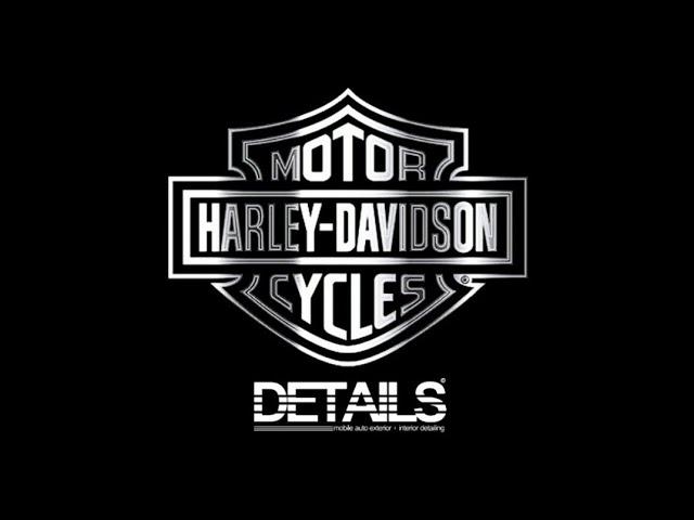 How to detail a motorcycle (Harley Davidson) | DETAILS