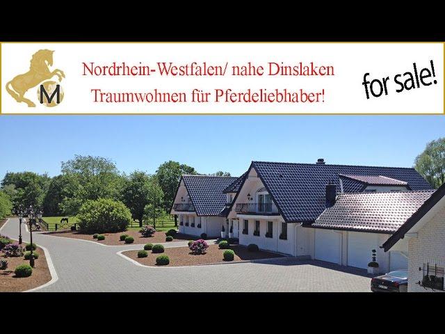 SOLD - Germany, Nordrhein Westfalen, Dinslaken, Villa mit Pferdestall, Gestüt zu verkaufen