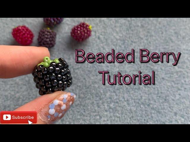 Beaded Berry Tutorial