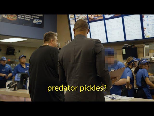 Pred Orders Fast Food While Being Caught!